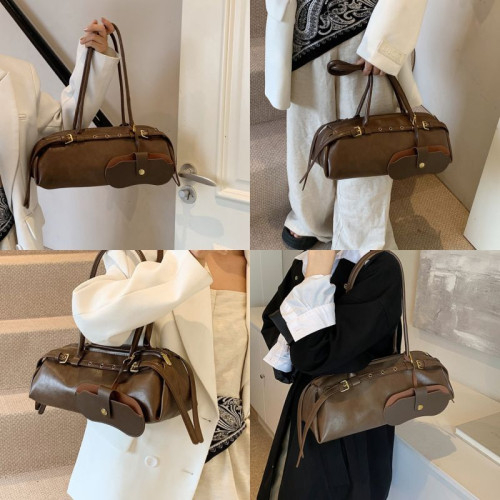 Женская кожаная сумка 1925 BROWN