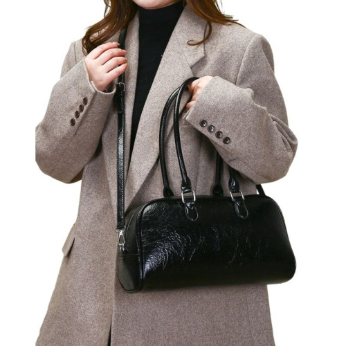 Женская кожаная сумка 5622 BLACK