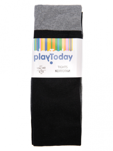 Колготки PLAYTODAY 32121031 Черный, Серый