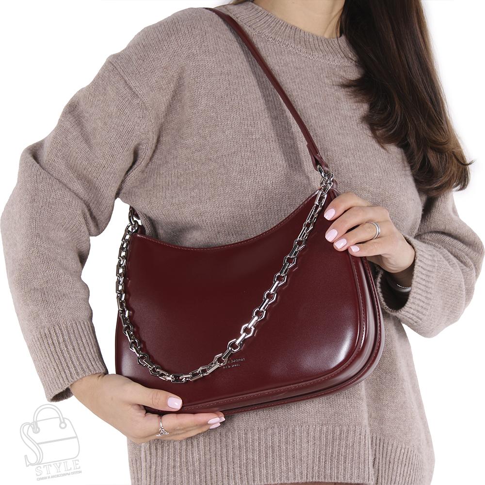Сумка женская 7596-1C wine red Cocy