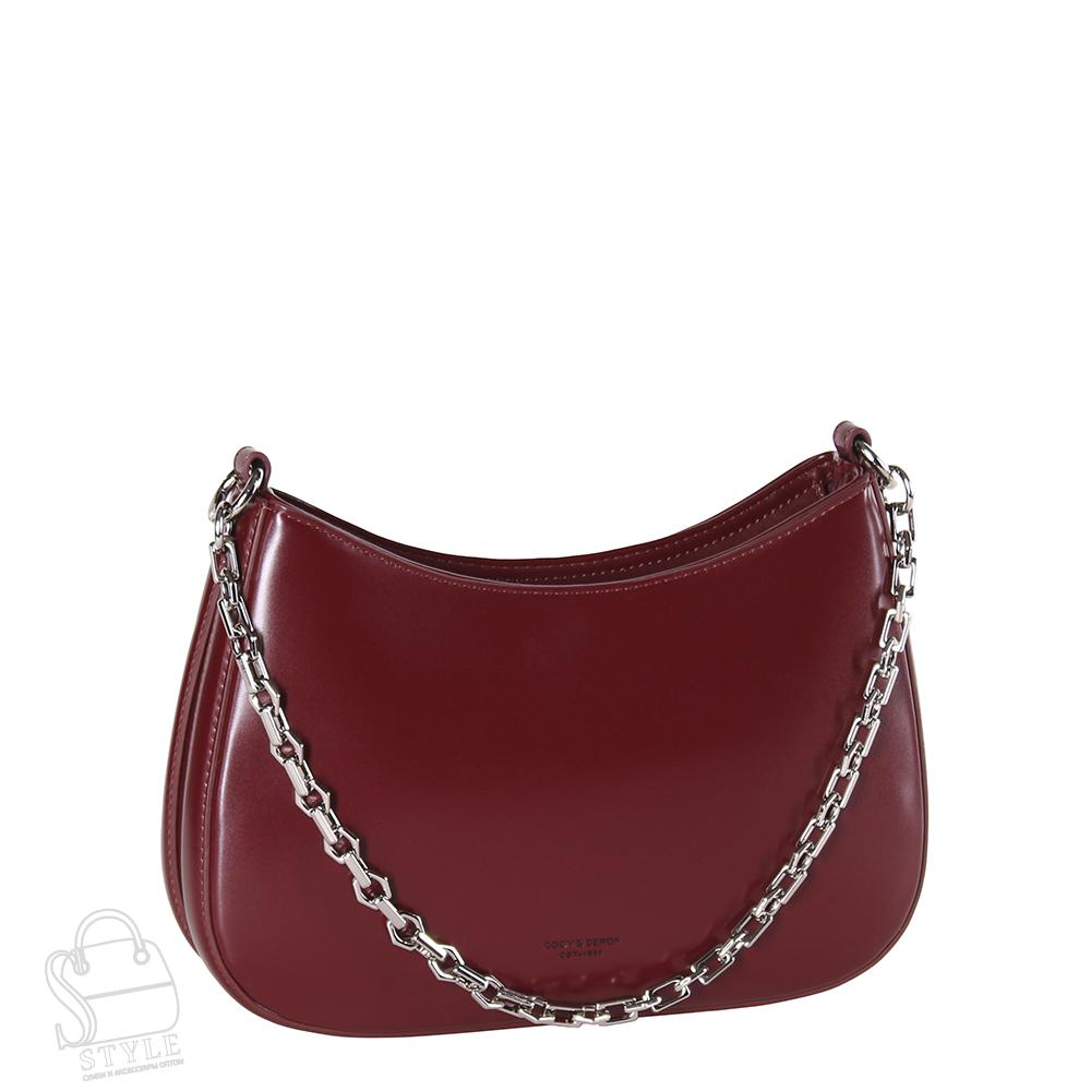 Сумка женская 7596-1C wine red Cocy