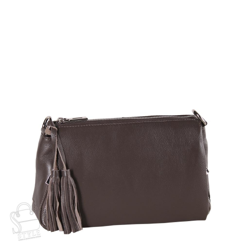 Сумка женская кожаная 8548VG gray Vitelli Grassi