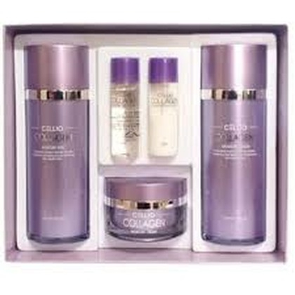 Набор для лица уходовый с коллагеном CELLIO COLLAGEN MOISTURE 3 SET