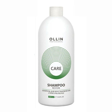 Ollin Шампунь для восстановления структуры волос / Care, 1000 мл