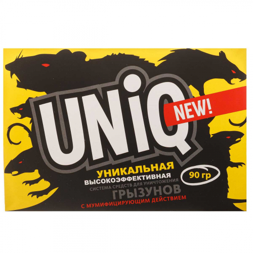 mini UNIQ (гель+гранулы) 90гр (от грызунов) UN90 х24