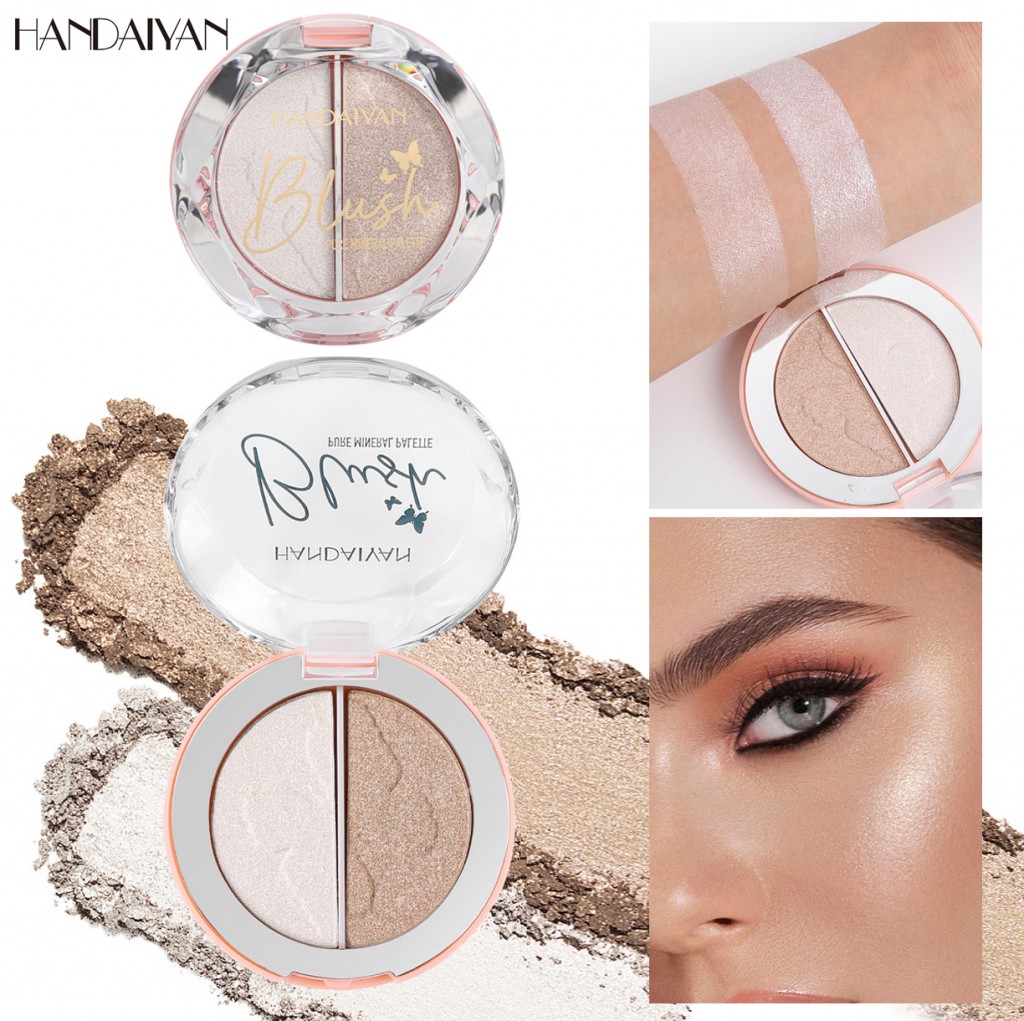 Хайлайтер 2-цветный Нandaiyan