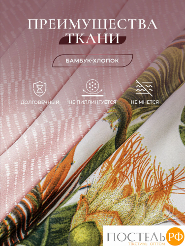 CASSIA БЕЛЕН КПБ 175х215-1/230х250-1/50х70-2/70х70-2, 6пр.,бамб/хл C