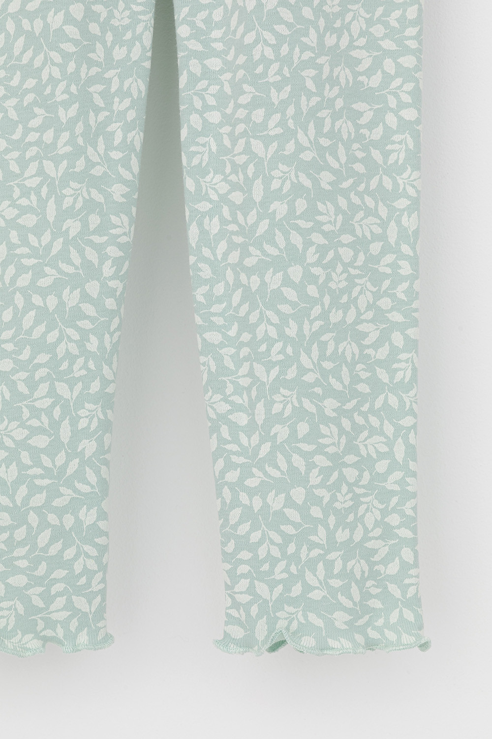 Crockid Пижама К 1618-1 голубая дымка, летние листья Crockid