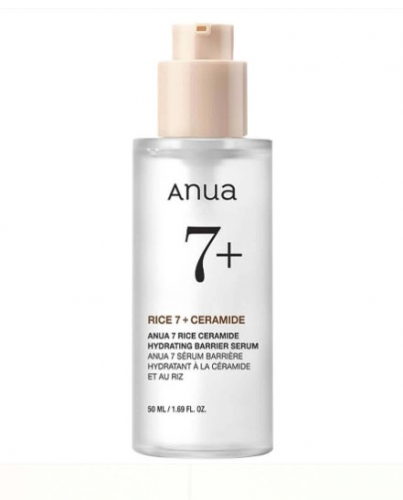 ANUA 7 RICE CERAMIDE HYDRATING BARRIER SERUM Сыворотка для сияния кожи с рисом 50 мл