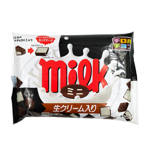 Молочный шоколад мини Milk Tirol Choco, Япония, 113 г. Срок до 31.03.2025.Распродажа