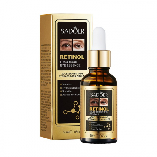 Сыворотка для кожи вокруг глаз Sadoer Retinol Luxurious Eye Essence 30ml