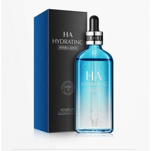 СЫВОРОТКА ДЛЯ ЛИЦА HYDRATING С ВЫСОКОЙ КОНЦЕНТРАЦИЕЙ ГИАЛУРОНОВОЙ КИСЛОТЫ VENZEN, 100 МЛ.