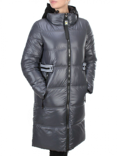 2193 DARK GREY Куртка зимняя женская AIKESDFRS (200 гр. холлофайбера)