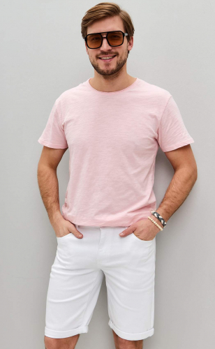 Шорты джинс F311-0972 white