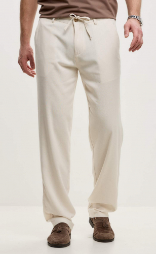 Брюки лен F511-0855 natural linen