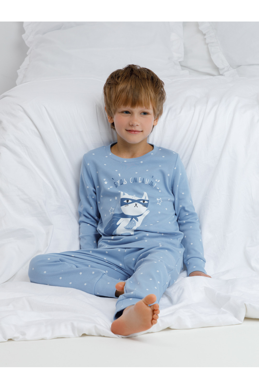 Crockid Пижама К 1621 ночное небо на голубом Crockid