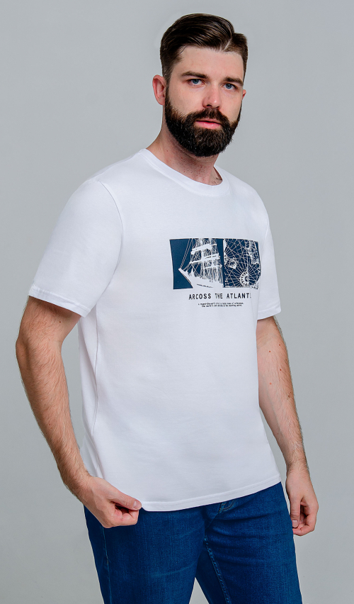 Арт. 67126 Футболка мужская 48-56 (5 шт)