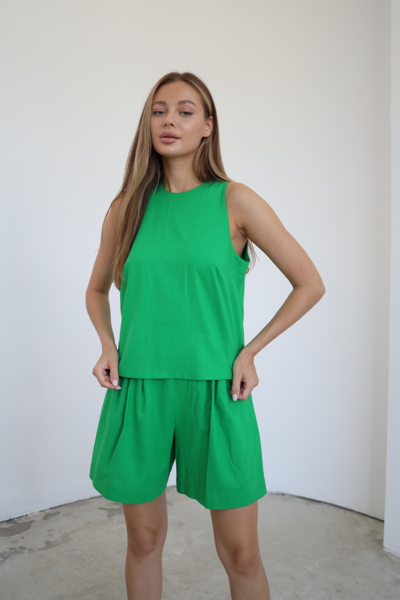 НОВИНКА! Шорты пляжные женские Bip-bip Beachwear AGAY • Зеленый
