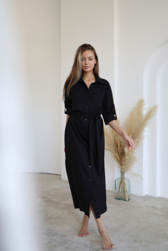  НОВИНКА! Платье пляжное Bip-bip Beachwear ROSSEL Черный