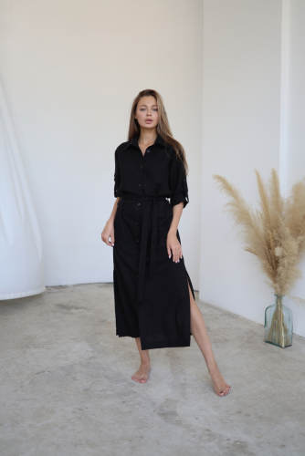  НОВИНКА! Платье пляжное Bip-bip Beachwear ROSSEL Черный