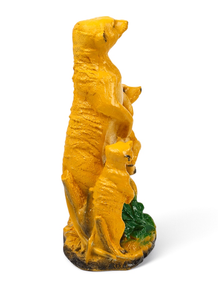 Садовая фигура из гипса «Суррикаты», 36.5×14×22 см