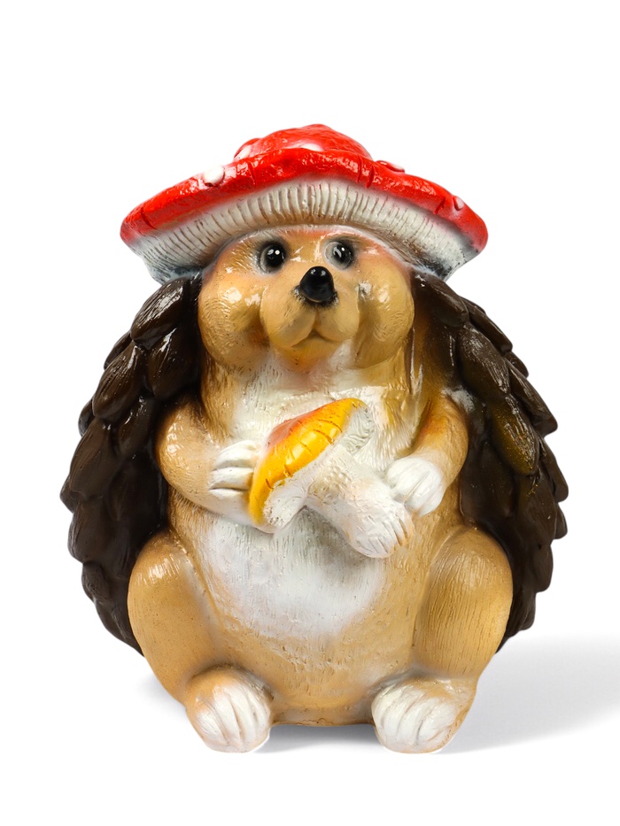 Садовая фигура из гипса «Ёж», 47×38×38 см