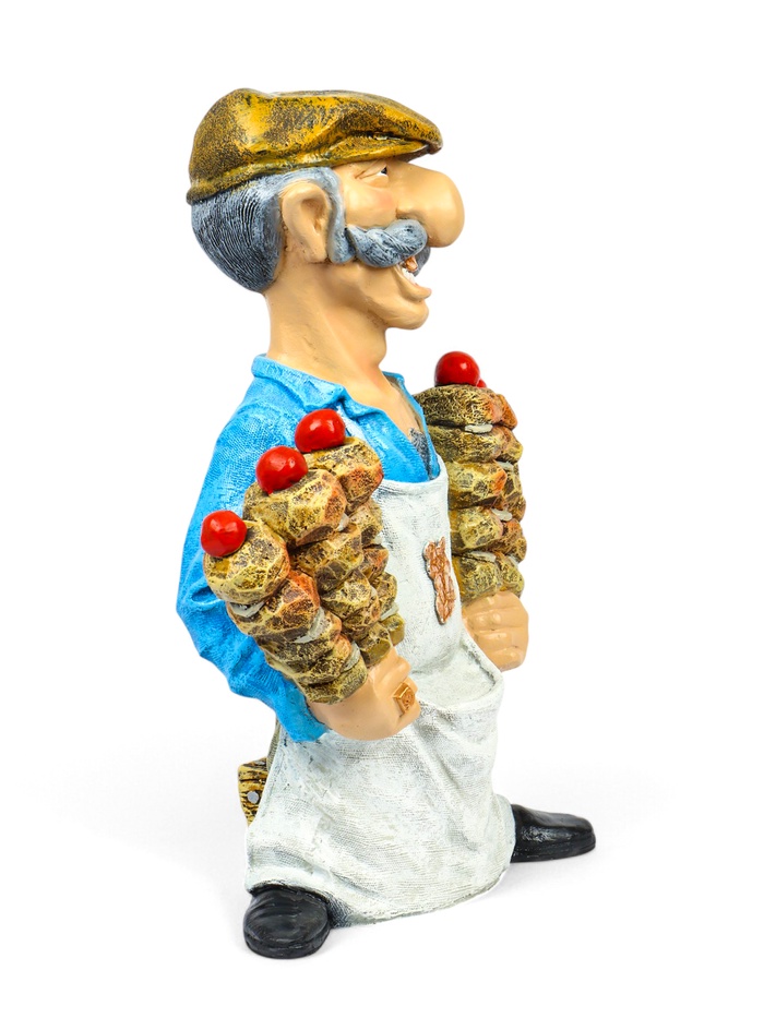 Садовая фигура из полистоуна «Шашлычник», 60×29×40 см