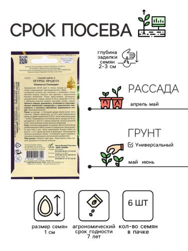 Семена Огурец 