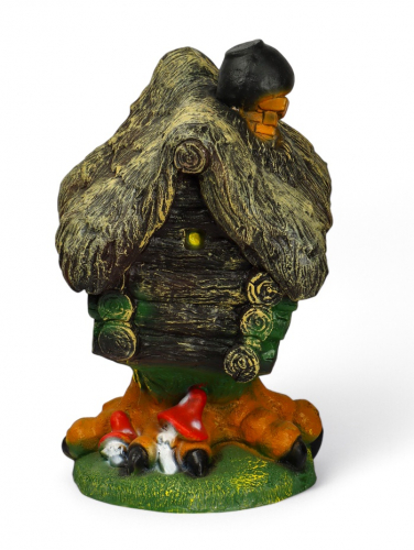 Садовая фигура из полистоуна «Избушка», 53×36 см