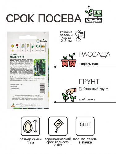 Семена Огурец