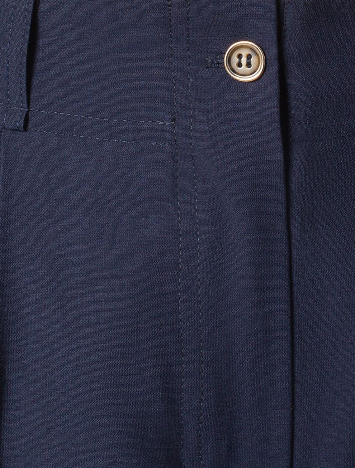 Шорты-бермуды из плотного лиоцелла D28.057 темно-синий