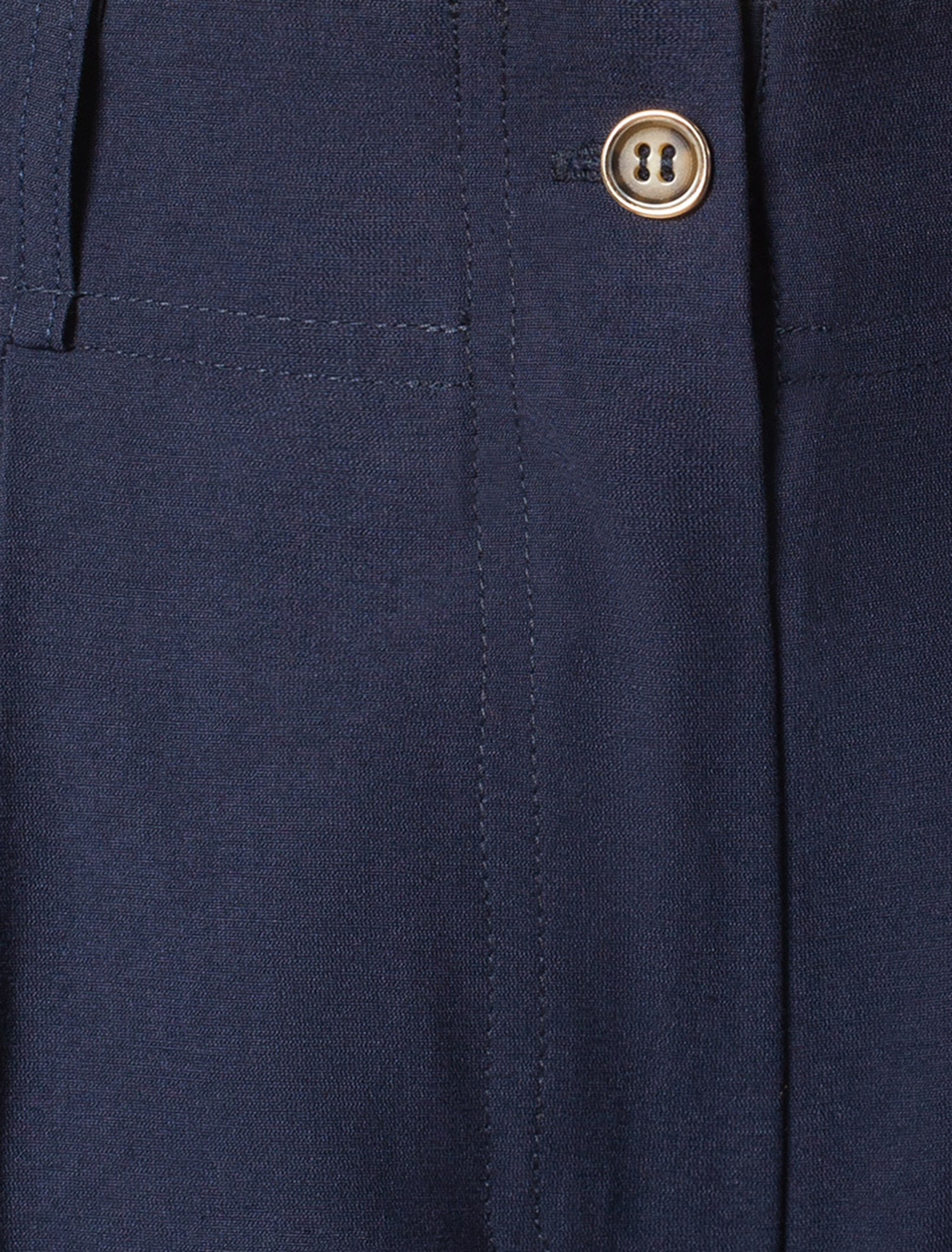 Шорты-бермуды из плотного лиоцелла D28.057 темно-синий