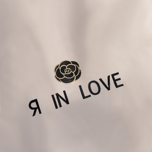 Комплект постельного белья Сатин-Шелк Я IN LOVE LV003