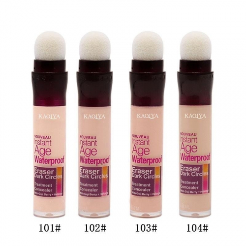 KAQIYA  Крем - Консилер Instant AGE Waterproof от Тёмных кругов вокруг глаз  6мл  (4 цвета)  (9053)