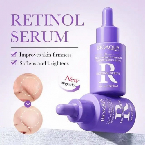 BIOAQUA  Эссенция для лица RETINOL Укрепляющая, Против морщин РЕТИНОЛ  30мл  (BQY-33376)