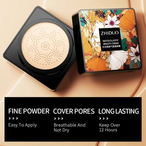 ZHIDUO  Крем тональный - Кушон BEAUTY CREAM Увлажнение и Эластичность  № 01 натуральный  20г  (ZD-91081)