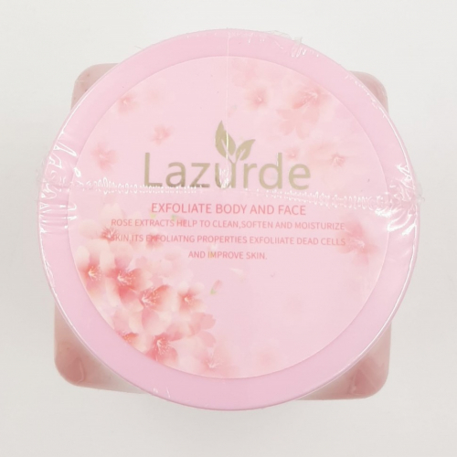 LAZURDE  Скраб - Пилинг Feel Refreshing для тела и лица МАГНОЛИЯ  300мл  (Lzd-2410)