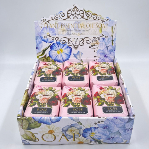YLJ  Мыло для лица и тела ROSE Fragrance Handmade  Парфюмированное РОЗА  200г  (ТВ-7901)