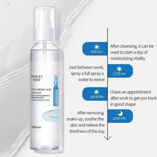 IMAGES  Спрей - Тонер - Эссенция для лица Ampoule HYALURONIC ACID Увлажняющий  ГИАЛУРОНОВАЯ КИСЛОТА  150мл  (XXM-33383)