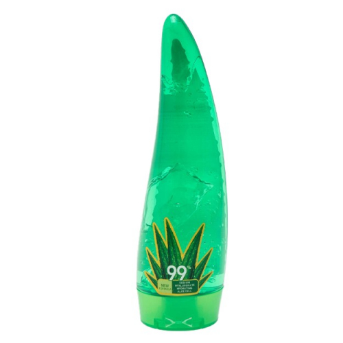 ZRLY  Гель для лица и тела ALOE VERA 99% Увлажняющий АЛОЭ и Гиалуроновая кислота  120г  (листок)  (DL-76)