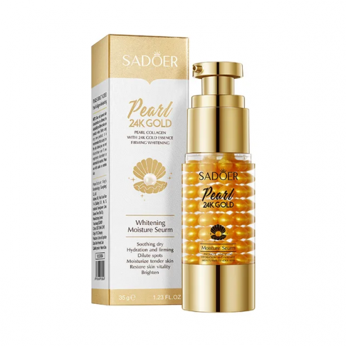 SADOER  Сыворотка для лица 24K GOLD PEARL (шарики)  35г  (SD-58048)