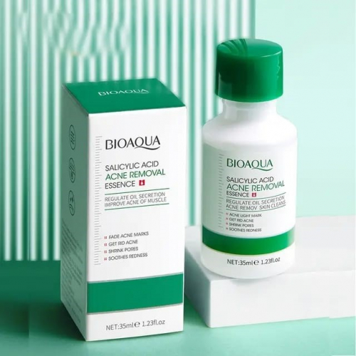 BIOAQUA  Эссенция для лица ACNE REMOVAL Против прыщей САЛИЦИЛОВАЯ КИСЛОТА  35мл  (BQY-49112)