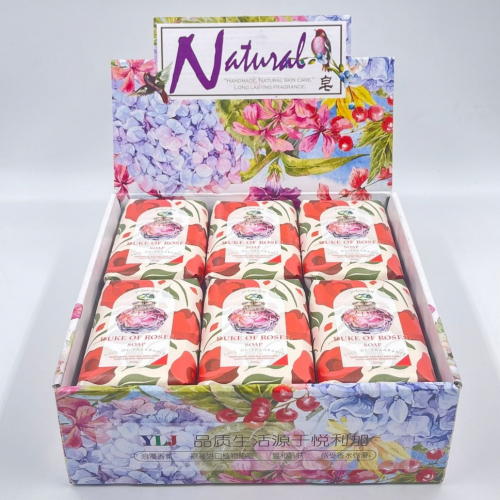 YLJ  Мыло  Full of Fragrance  Парфюмированное DUKE OF ROSES  200г  (ТВ-7963)