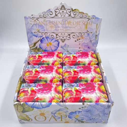 YLJ  Мыло для лица и тела PEONY FRAGRANCE  Парфюмированное ПИОН  200г  (ТВ-7879, ТВ-7947)