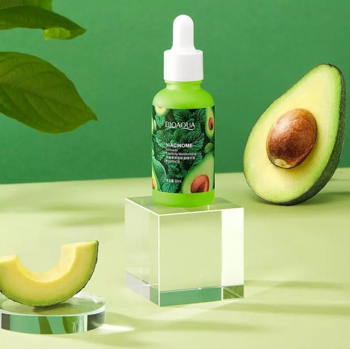 BIOAQUA  Эссенция для лица NIACINOME Avocado Увлажняющая, Омолаживающая с АВОКАДО  30мл  (BQY45725)