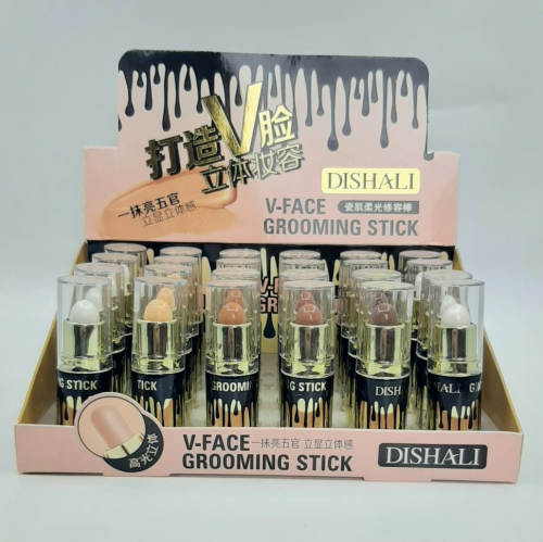 DISHALI  Стик - Корректор, Хайлайтер для лица V-FACE GROOMING STICK  4.2г  (6 тонов)  (1032)  (ТВ-2452)