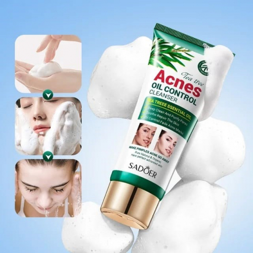 SADOER  Пенка для умывания ACNES Oil Control  Чайное Дерево   100г  (SD-35325)