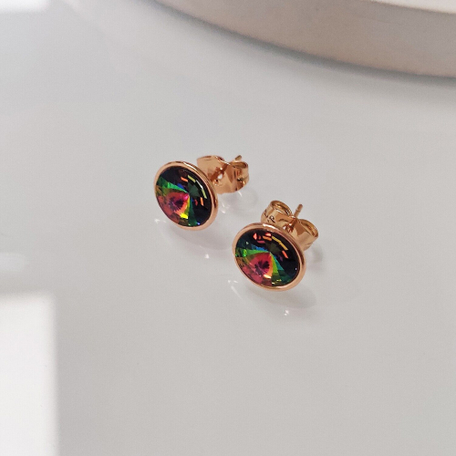 Серьги с кристаллами Swarovski