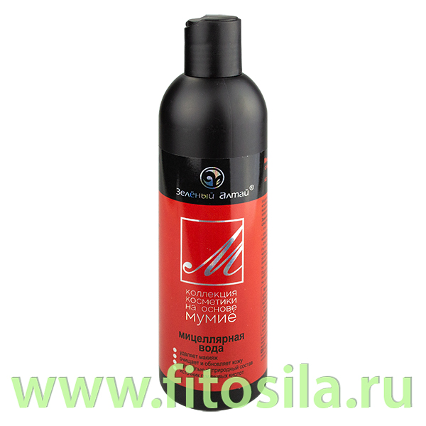 МИЦЕЛЛЯРНАЯ ВОДА для умывания с мумие