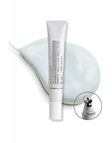 [DERMA FACTORY] Крем для лица и зоны вокруг глаз ПЕПТИДЫ Peptide Facial And Eye Cream, 20 мл